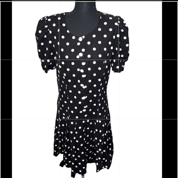 John Frey Dresses & Skirts - Vintage Polka Dot Dress 